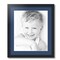 ArtToFrames 19x22" Matted Picture Frame with 15x18" Single Mat Photo Opening Framed in 1.25" Black and 2" Mat (FWM-3926-19x22)